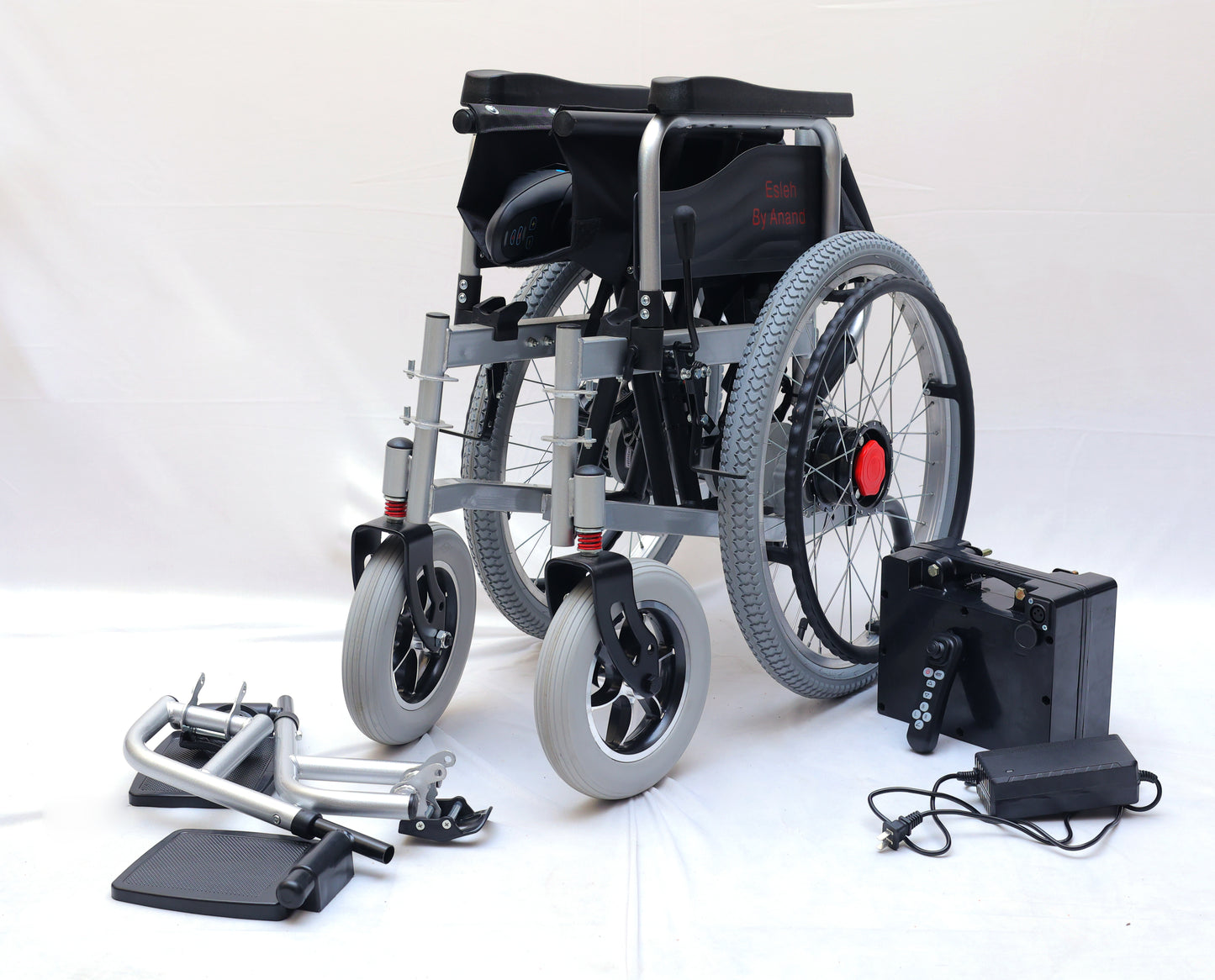 Esleh Grand Manual Power Wheelchair