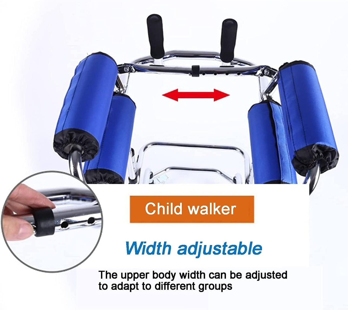 Child Standing Rollator Walker with Seat For Kids & Children