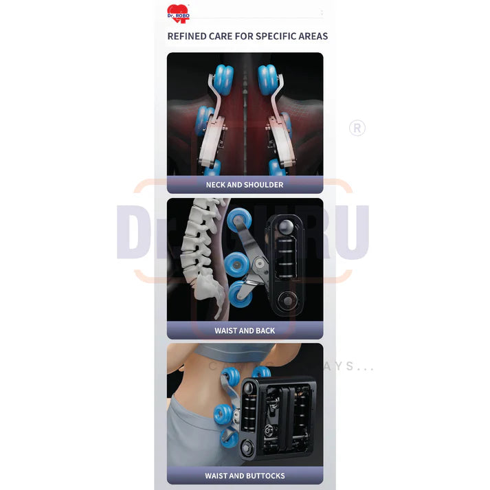 XLMC073 | Extra Luxury Body Massage Chair | Personal Examination of Each Body | LED Display | Zero Gravity Mode | SL Guide