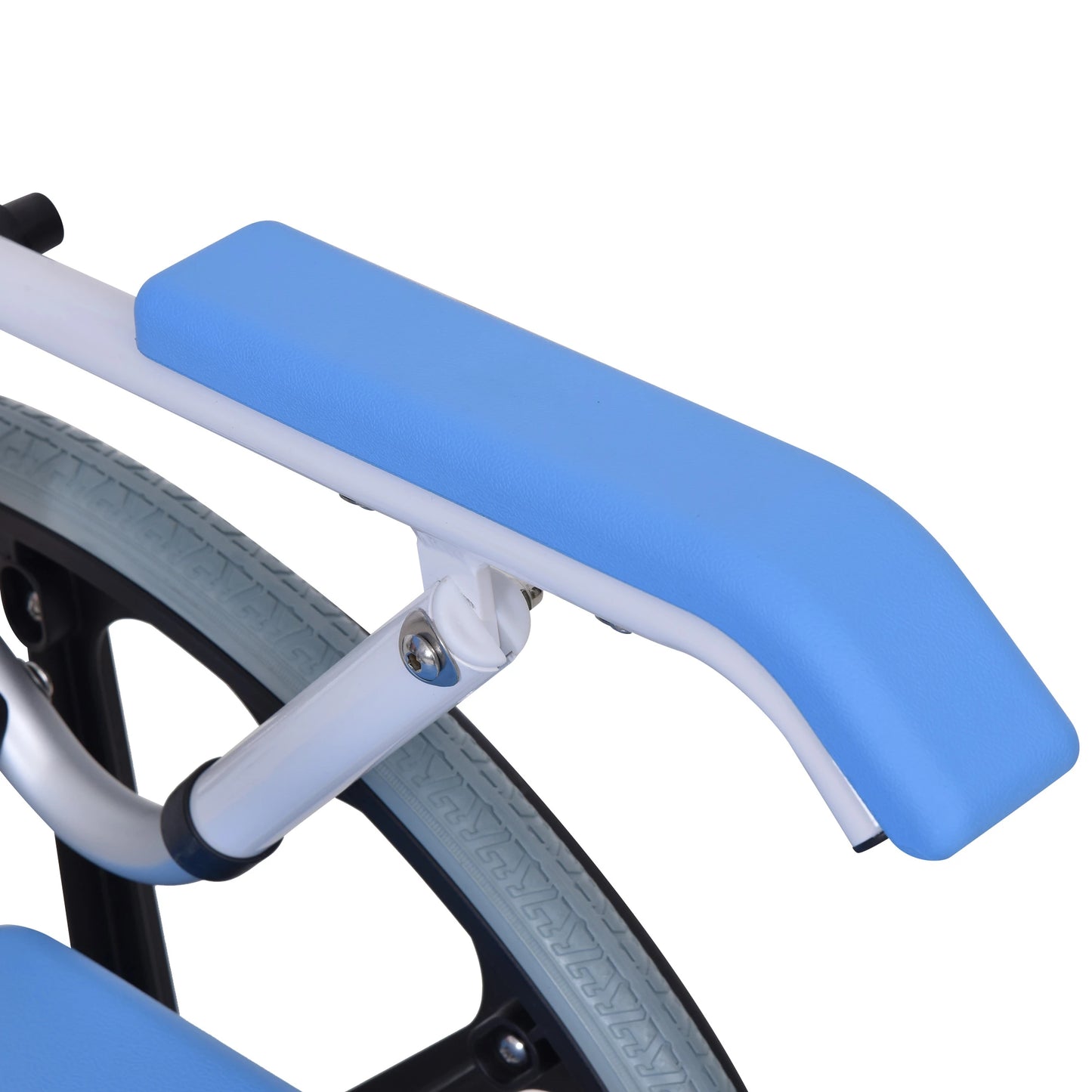 Self Propelled Multipurpose 3 in 1 Rolling Bathroom Wheelchair