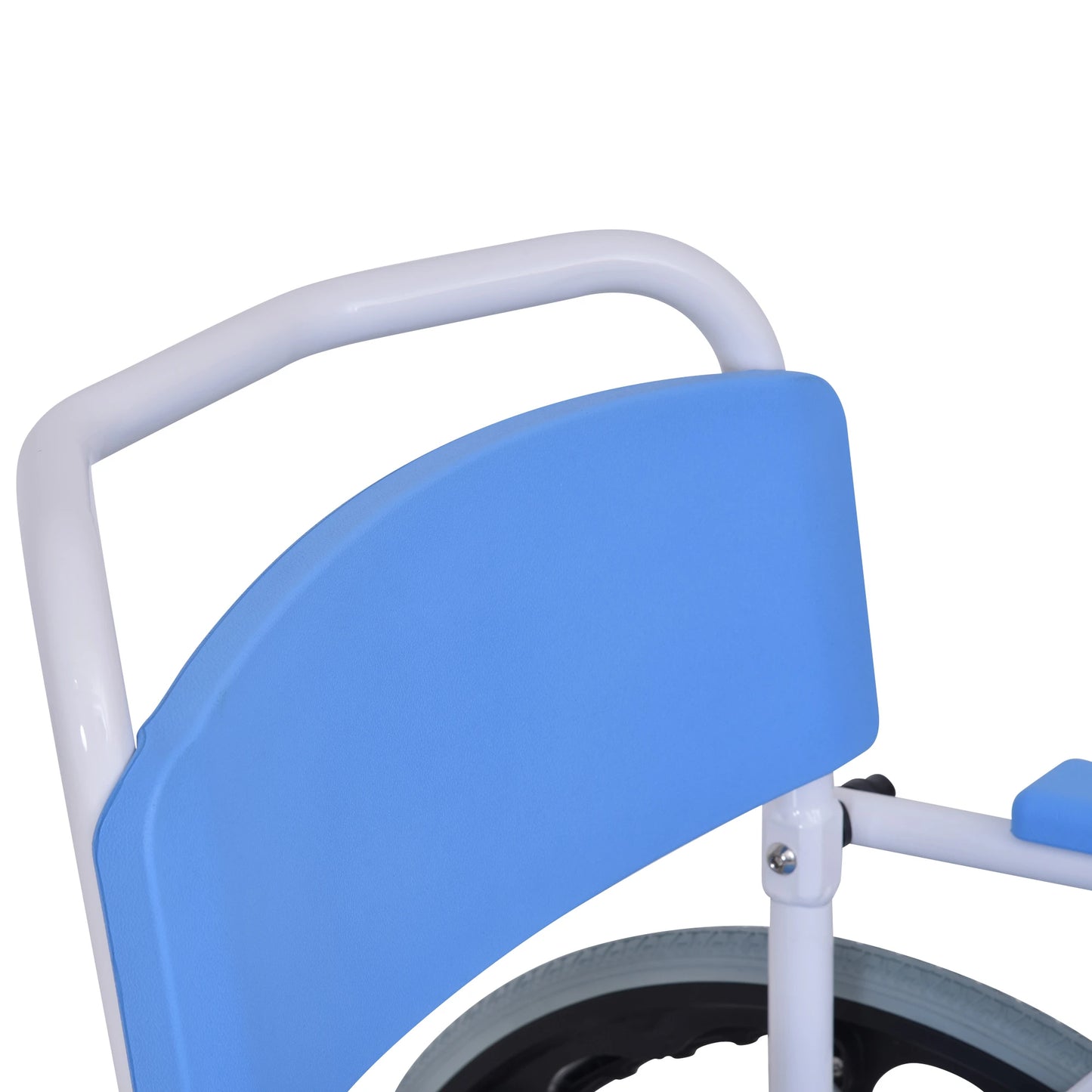 Self Propelled Multipurpose 3 in 1 Rolling Bathroom Wheelchair
