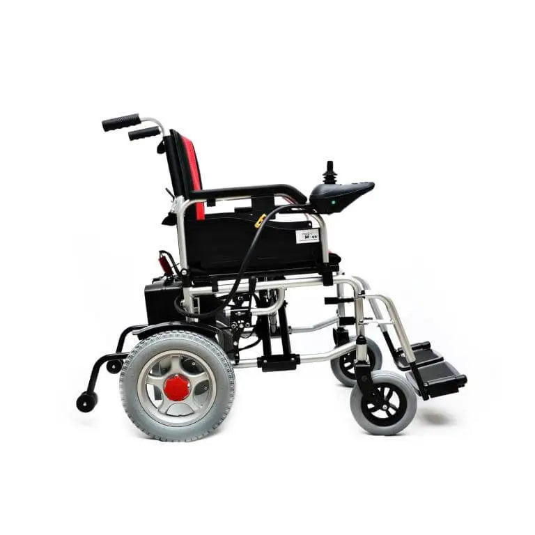 Mobilitykart Basic Power Wheelchair with Electromagnetic Break & Lithium Ion Battery