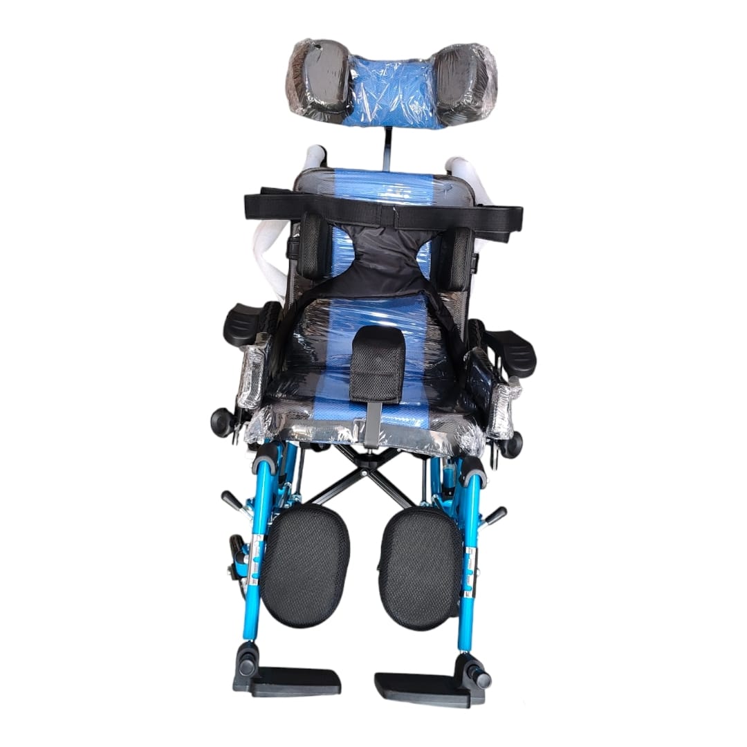 Cerebral Palsy Wheelchair with Surgico Chest Belt