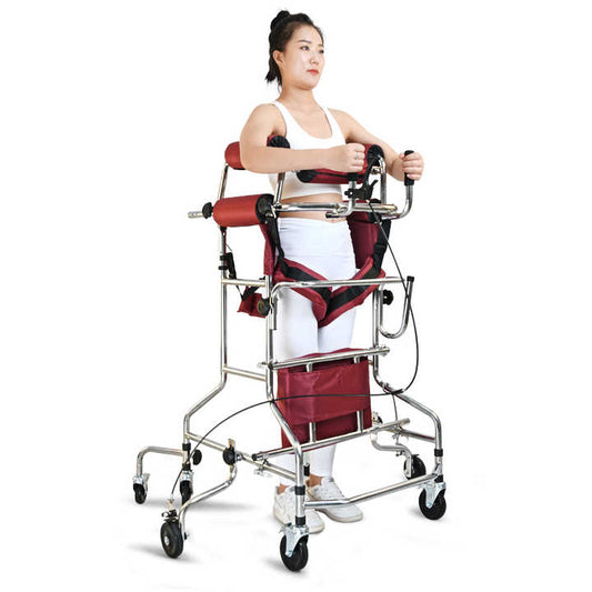 Adult Standing Rollator Walker with Seat For Seniors & Patient