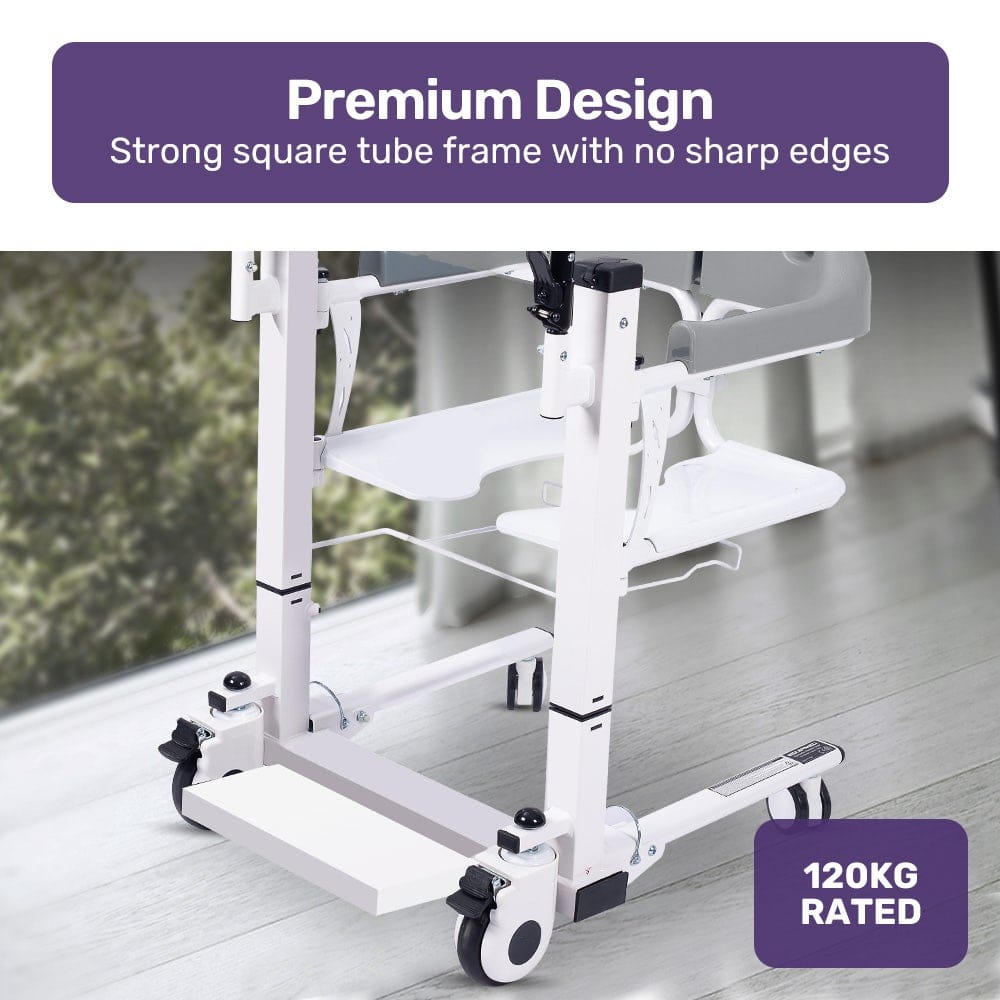 Mobilitykart Fast Assembled Patient Lift and Transfer Chair