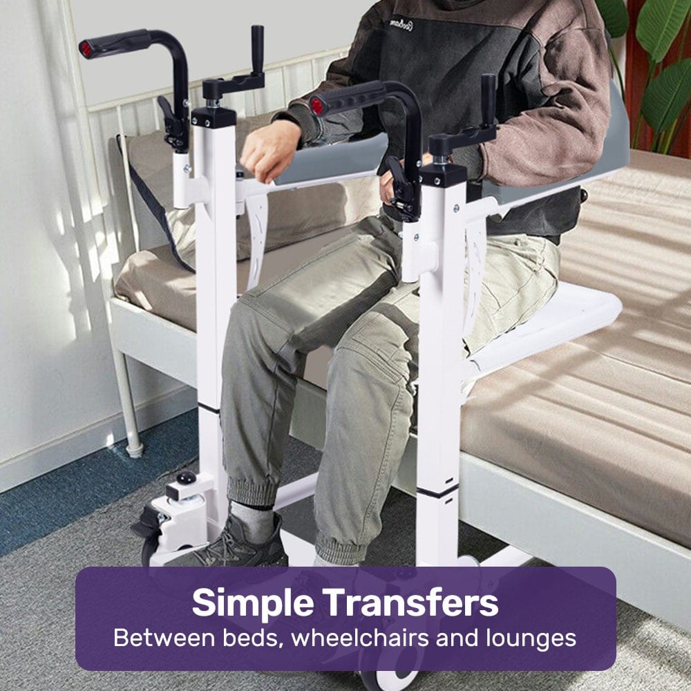 Mobilitykart Fast Assembled Patient Lift and Transfer Chair