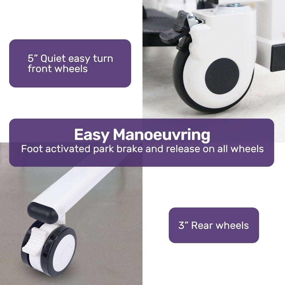 Mobilitykart Fast Assembled Patient Lift and Transfer Chair