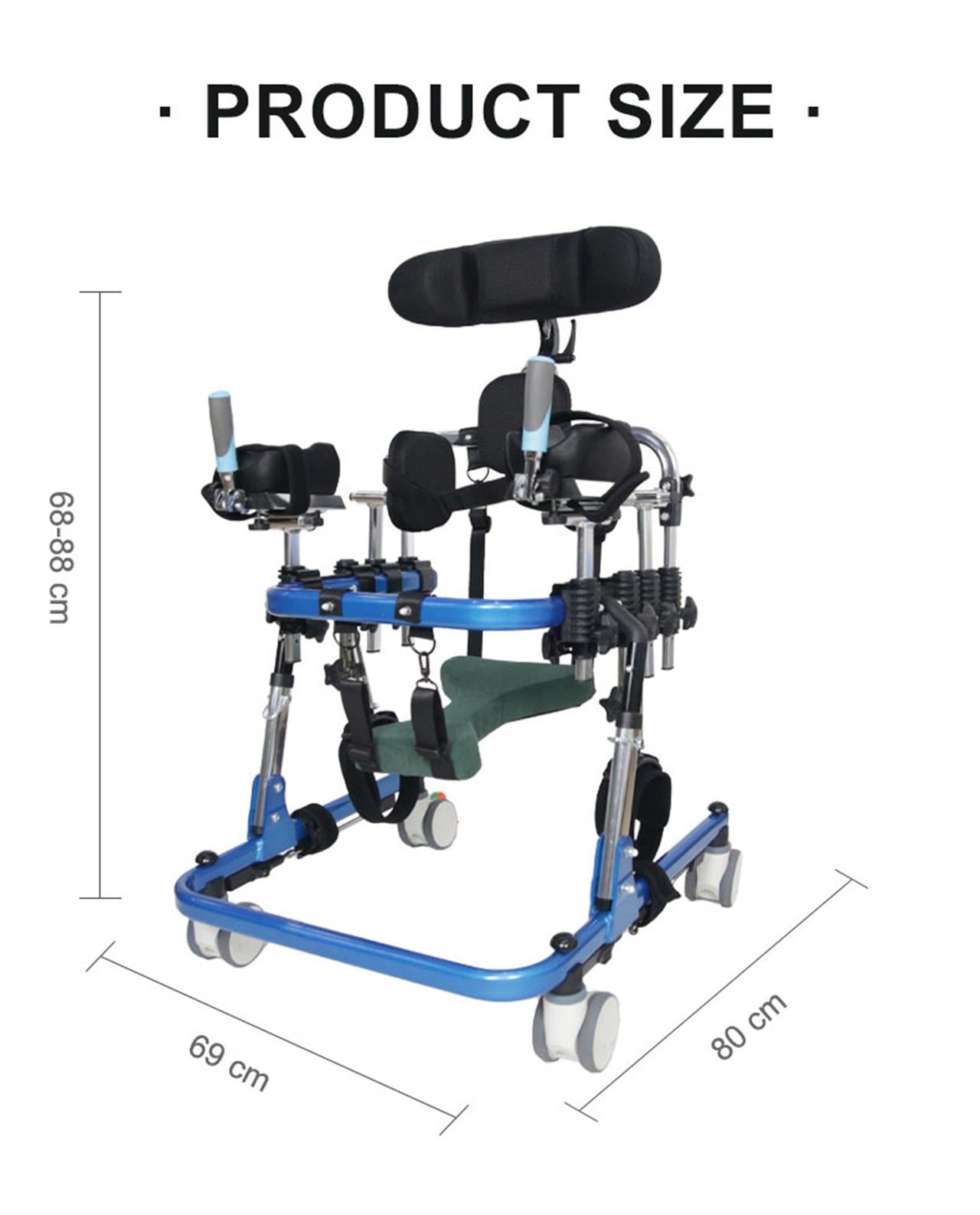 Multifunction Cerebral Palsy Walker for Child Multi Protection