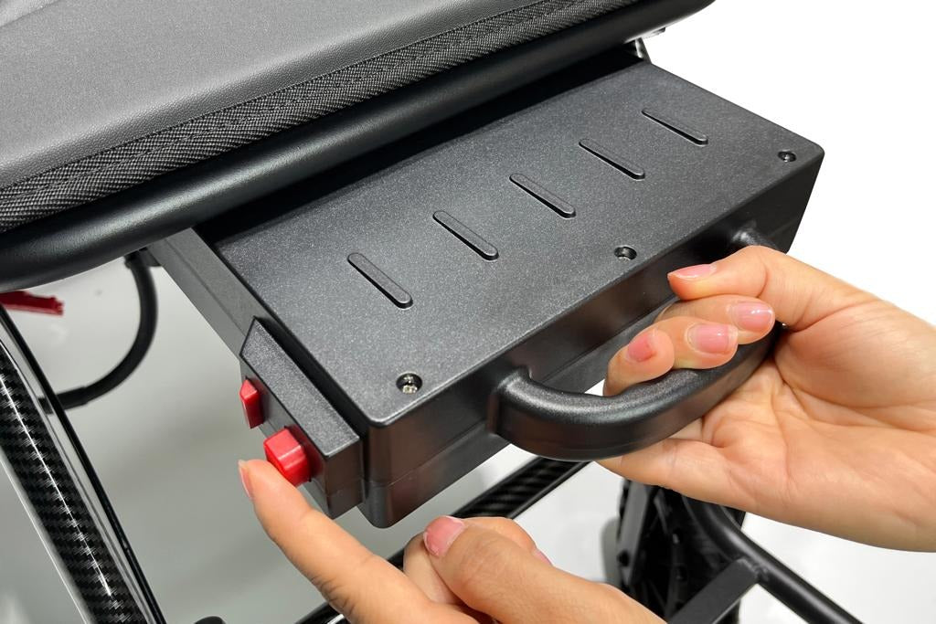 Lightest 16KG Compact Foldable Easy to Carry Electric Wheelchair with Wireless Remote