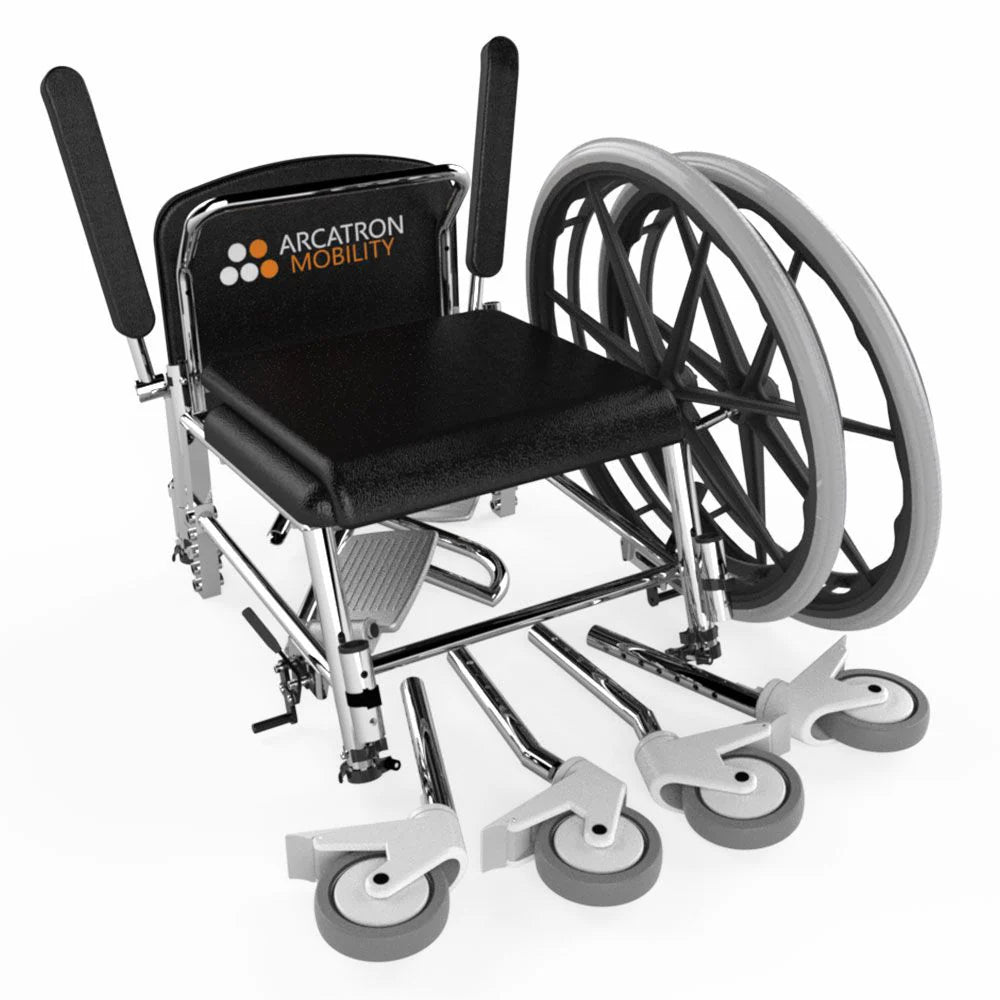 Prime SSS100 Self Propelled Shower Commode Wheelchair