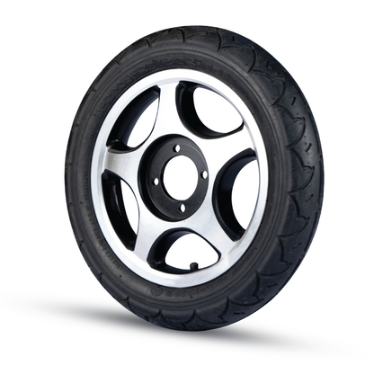 Back Wheel (PU Tyre) With Hub For Zip Lite Power Wheelchairs (1 Pair) - 2974 & 2974A