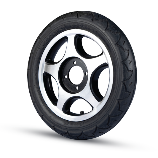 Back Wheel (PU Tyre) With Hub For Zip Lite Power Wheelchairs (1 Pair) - 2974 & 2974A