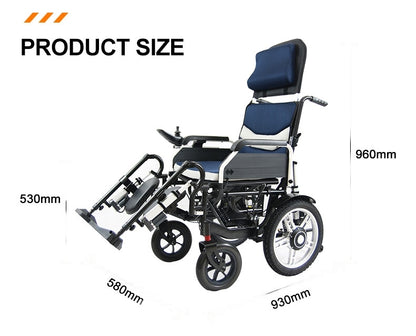 Reclining Multi Functional Electric Power Wheelchair