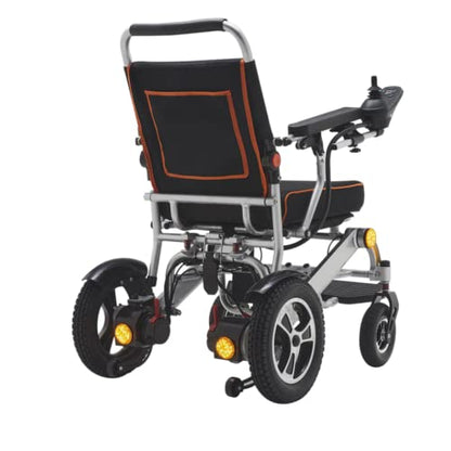 Esleh Super Plus Lightweight Compact Folding Wheelchair with Headrest