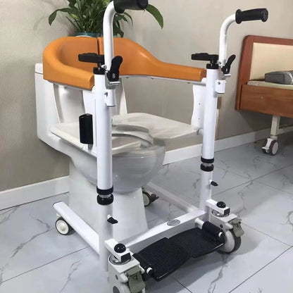 Mobility Kart Patient Lift and Transfer Chair For Narrow Bathroom Door