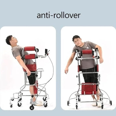 Adult Standing Rollator Walker with Seat For Seniors & Patient