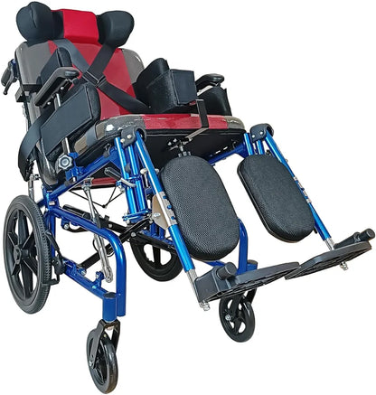 Mobility Kart Multifunction Aluminium Cerebral Palsy Wheelchair with Tilt and Reclining