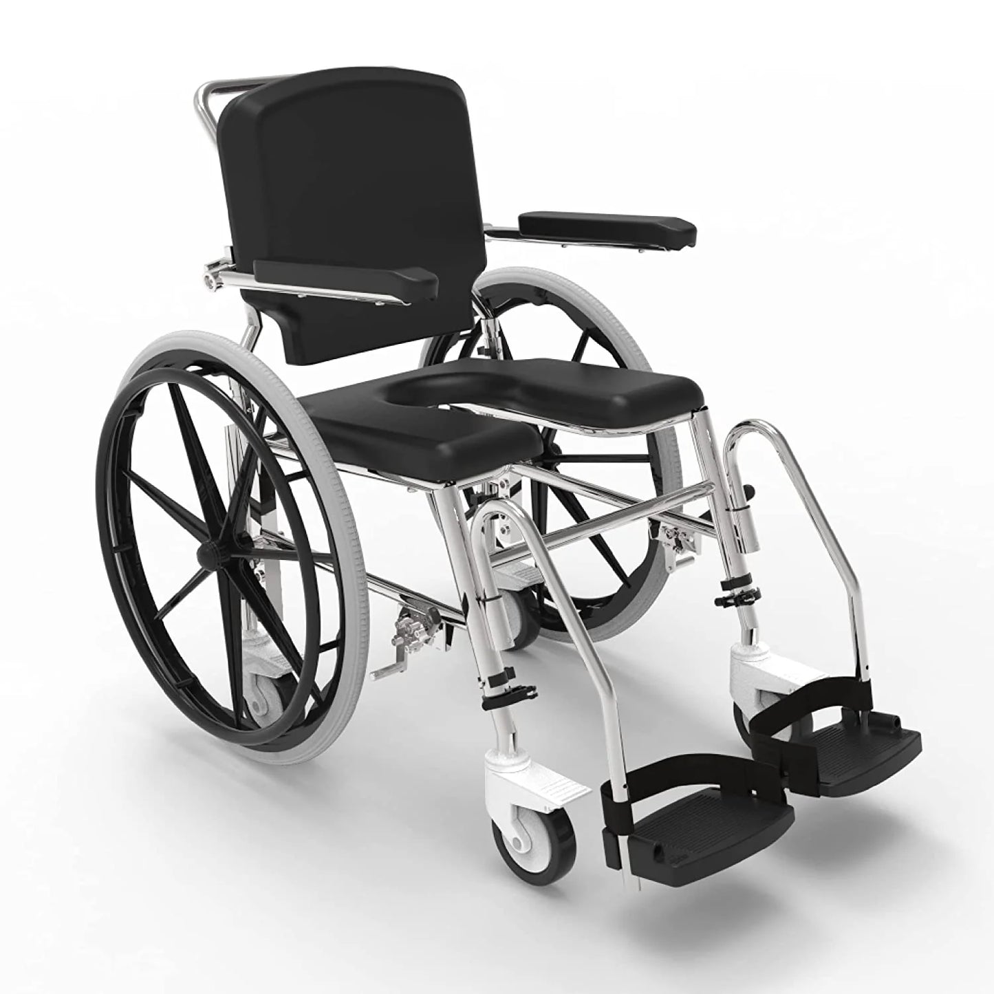 Prime SSS100 Self Propelled Shower Commode Wheelchair