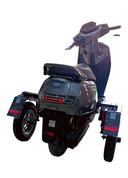 Side Wheel Attachment Kit For TVS Electric Iqube Scooter