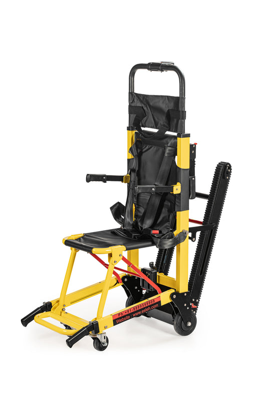 Compact Size Folding Stair Climbing Wheelchair