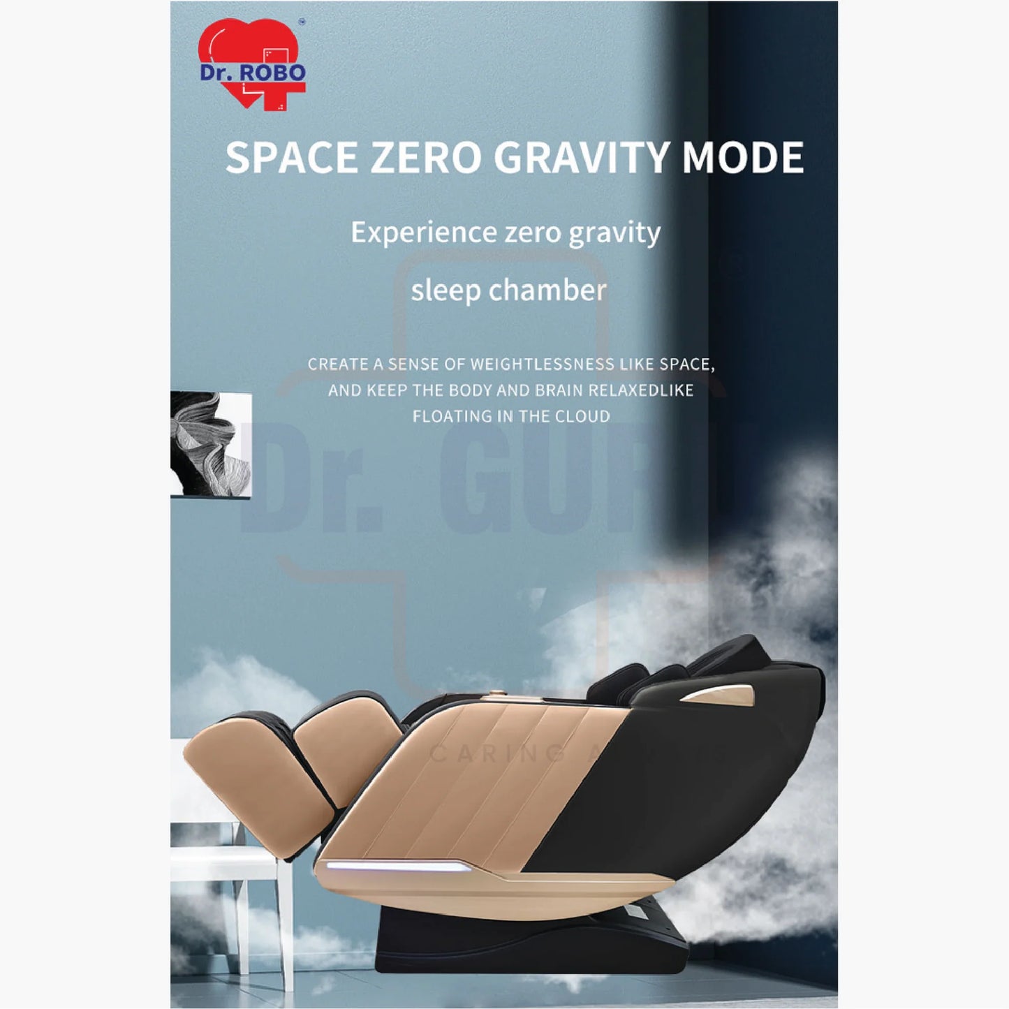 LMC022 - Luxury Massage Chair | Premium Relax Therapy | Full body Massage | Body Relaxation | AI Processor