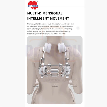 LMC022 - Luxury Massage Chair | Premium Relax Therapy | Full body Massage | Body Relaxation | AI Processor