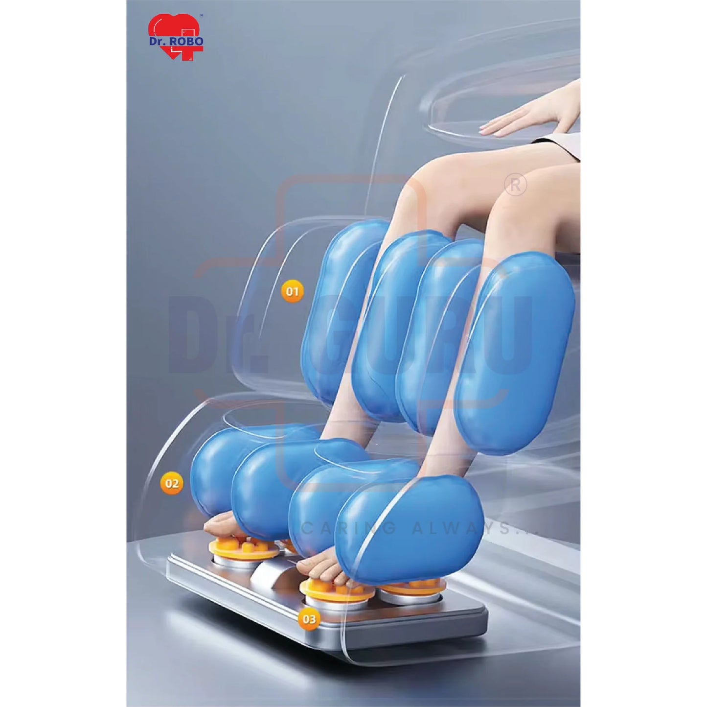 LMC077 - Luxury Massage Chair | Premium Relax Therapy | Full body Massage | Body Relaxation