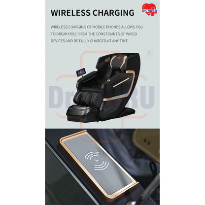 XLMC082 | Premium Sophisticated Body Massage Chair | Wireless Charging point | Bluetooth music | Zero Gravity Mode | Experience Heaven