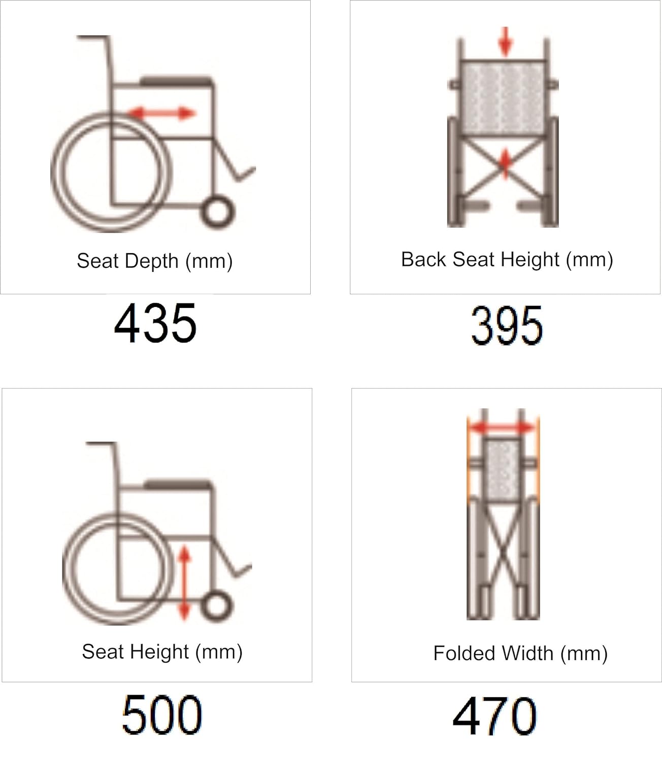 Evox WC 105E Power Wheelchair with Electromagnetic Brake