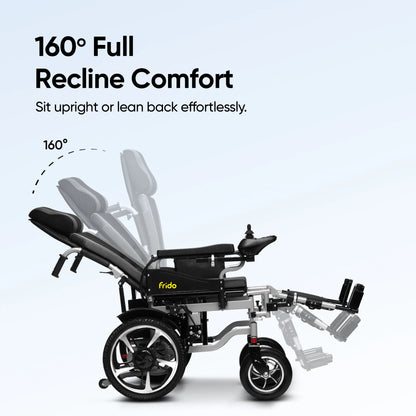Frido Heavy Duty Recliner Electric Wheelchair