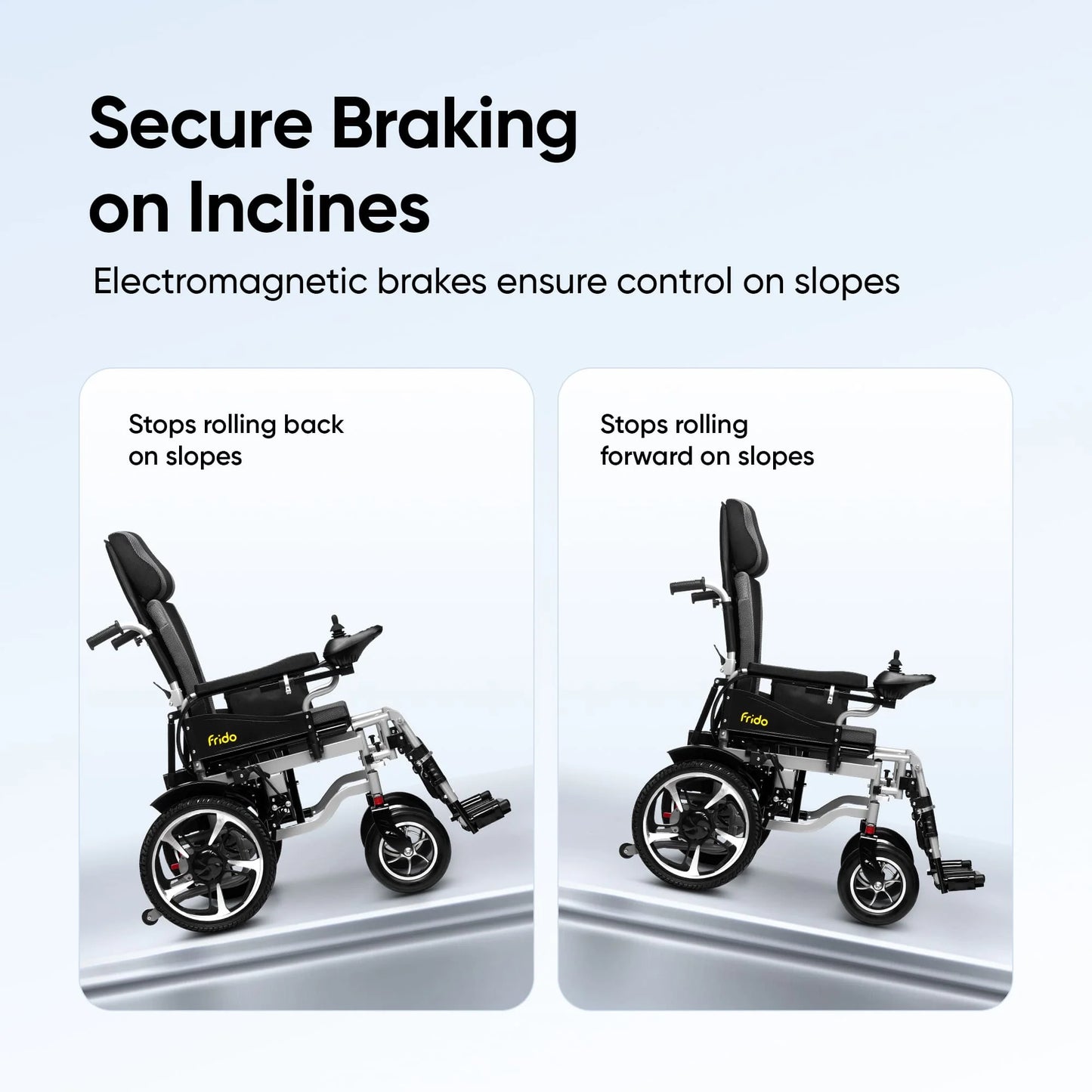 Frido Heavy Duty Recliner Electric Wheelchair