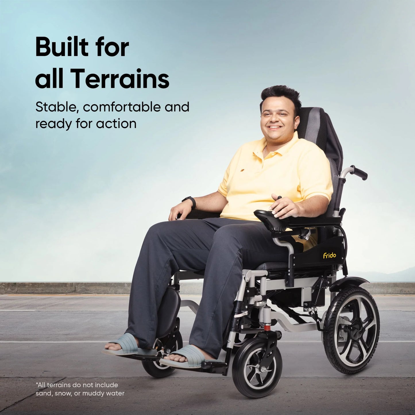 Frido Heavy Duty Recliner Electric Wheelchair