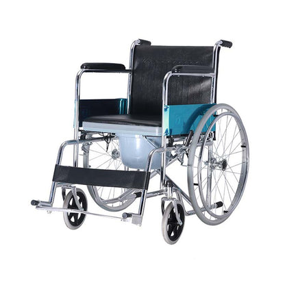 Karma Folding Commode Wheelchair