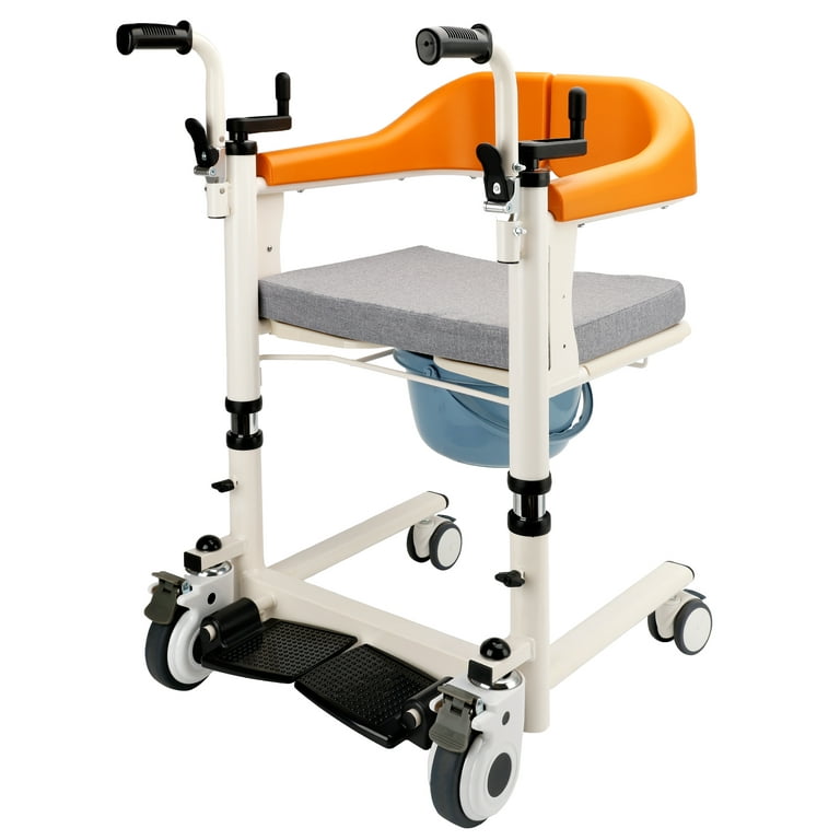 Mobility Kart Patient Lift and Transfer Chair For Narrow Bathroom Door