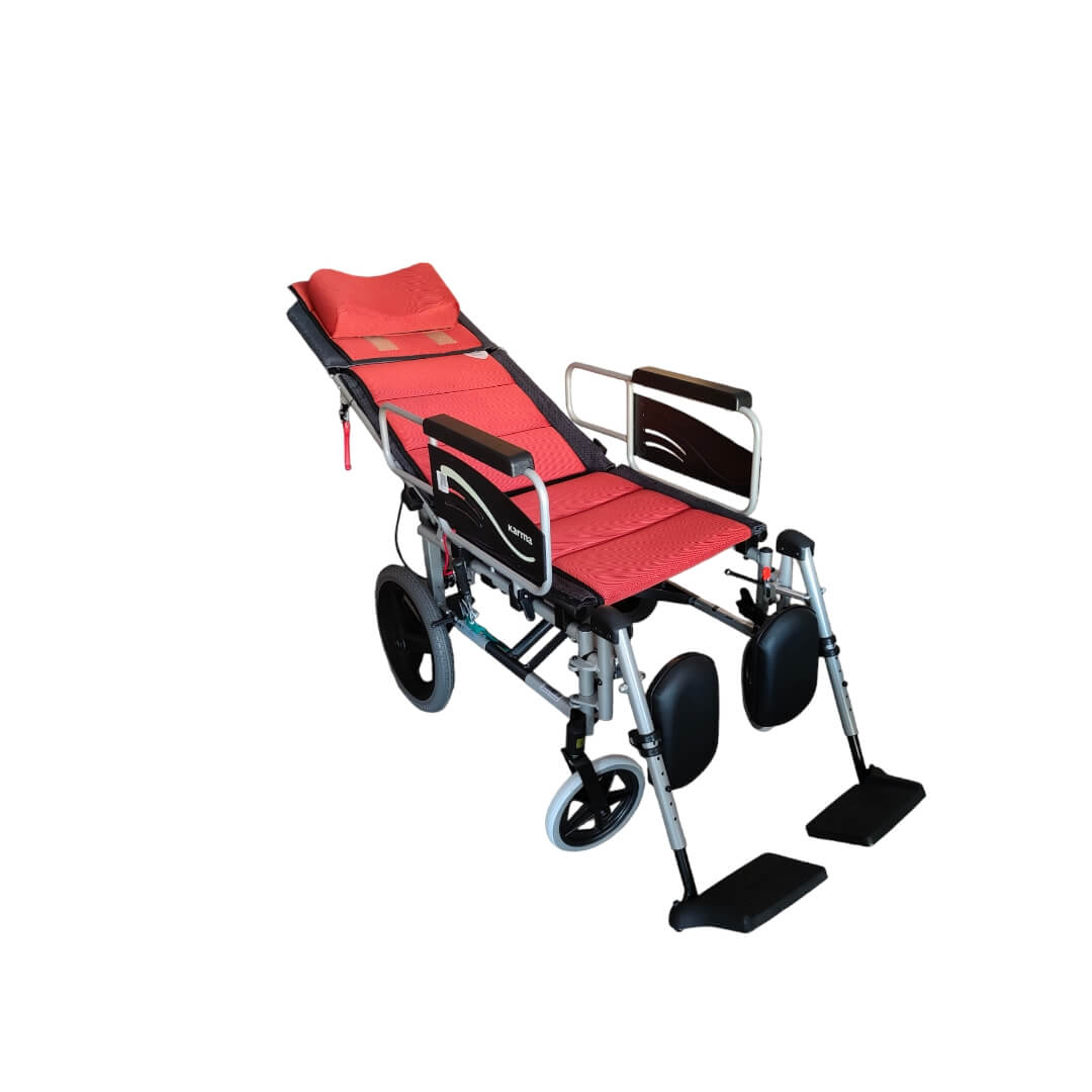 Karma KM 5000 F14 Premium Imported Aluminum Foldable Reclining Wheelchair