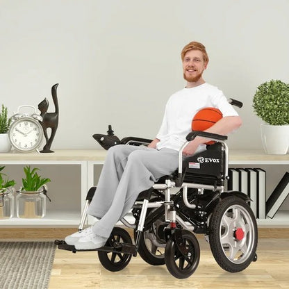 Evox WC 102ME Power Wheelchair with Electromagnetic Brake & Mag Wheels