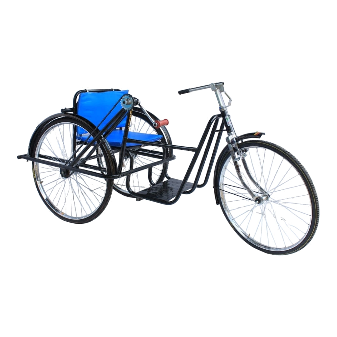 Single Hand Driven Super Deluxe Tricycle For Divyang