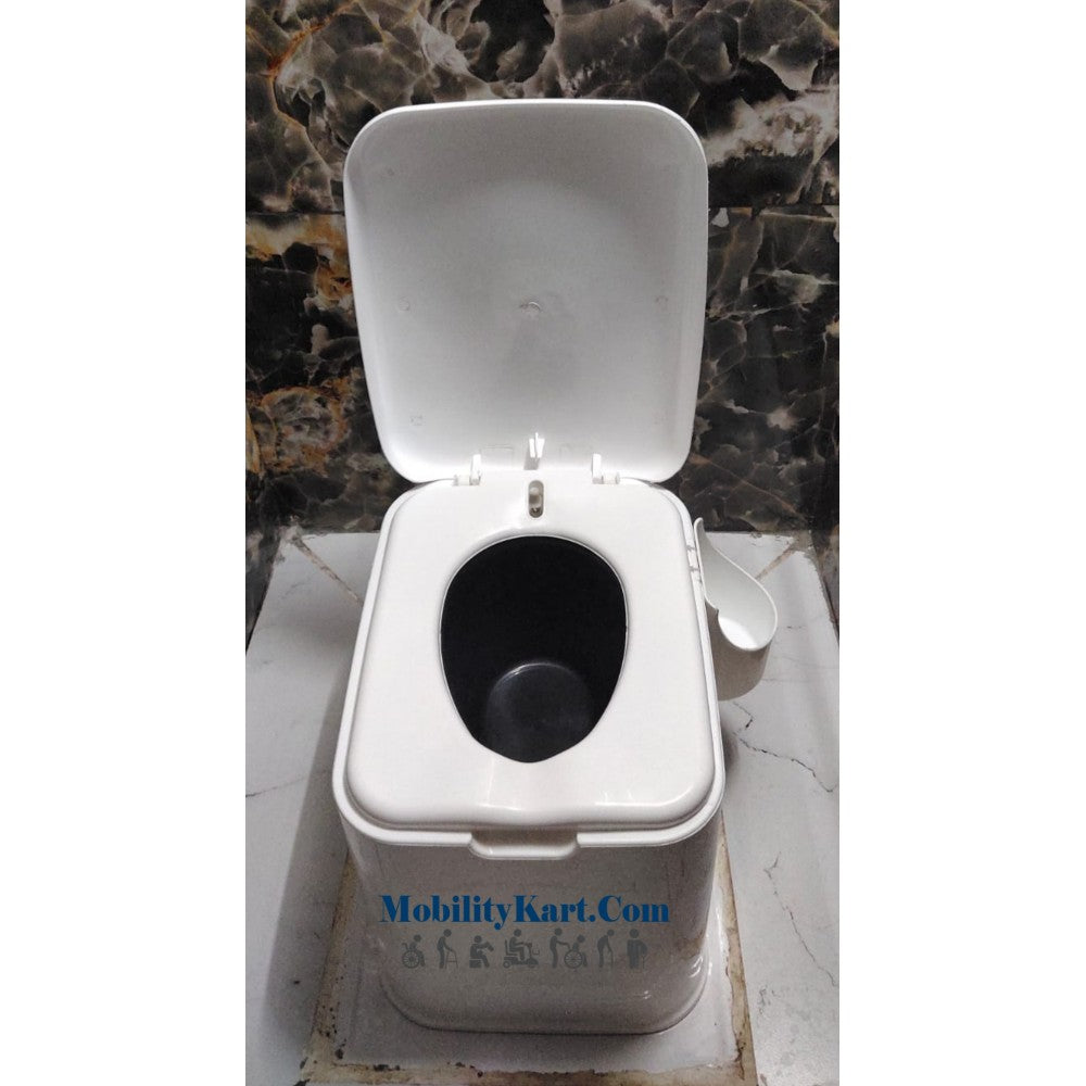 Supremo Portable Toilet For Patient, Seniors, Handicap & Pregnant Lady