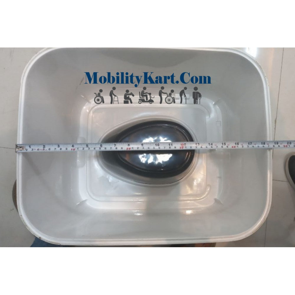 Supremo Portable Toilet For Patient, Seniors, Handicap & Pregnant Lady