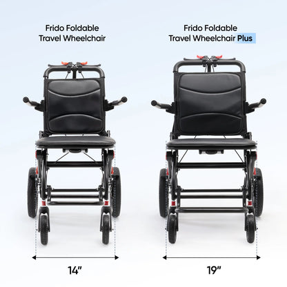Frido Foldable Travel Wheelchair