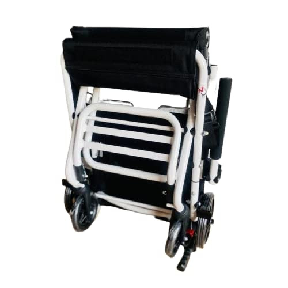 Ultra Lightweight Folding Transit Wheelchair with Carry Bag