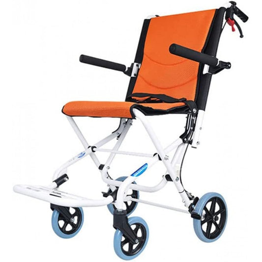 Ultra Lightweight Folding Transit Wheelchair with Carry Bag