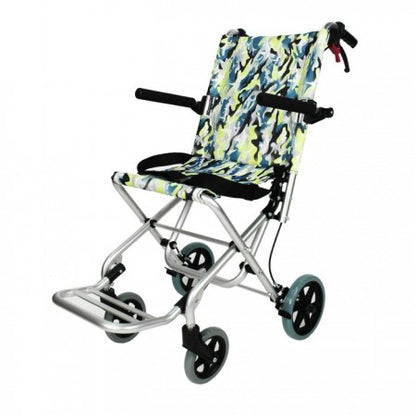 Ultra Lightweight Folding Transit Wheelchair with Carry Bag