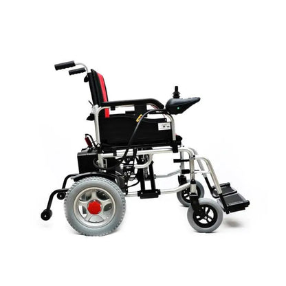 Mobilitykart Basic Power Wheelchair with Electromagnetic Break & Lithium Ion Battery