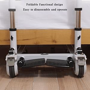 Mobility Kart Patient Lift and Transfer Chair For Narrow Bathroom Door