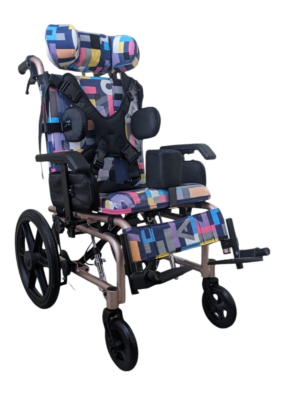 Cerebral Palsy Wheelchair with Comfortable Seat for Children