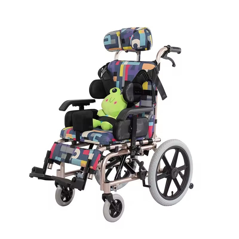 Cerebral Palsy Wheelchair with Comfortable Seat for Children