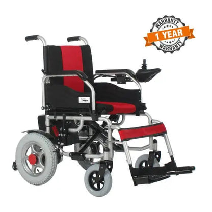 Mobilitykart Basic Power Wheelchair with Electromagnetic Break & Lithium Ion Battery