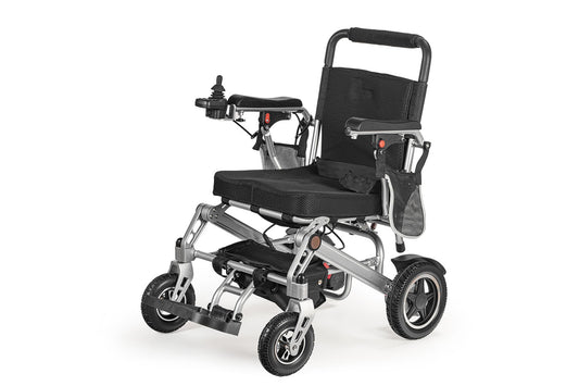Esleh Classic Light Weight Compact Folding Power Wheelchair