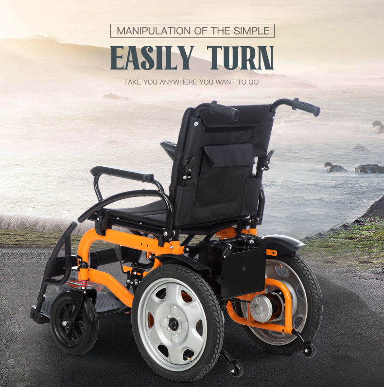 Mobility Kart Extra Wide Seat 20 Inch Bariatric Foldable Power Wheelchair